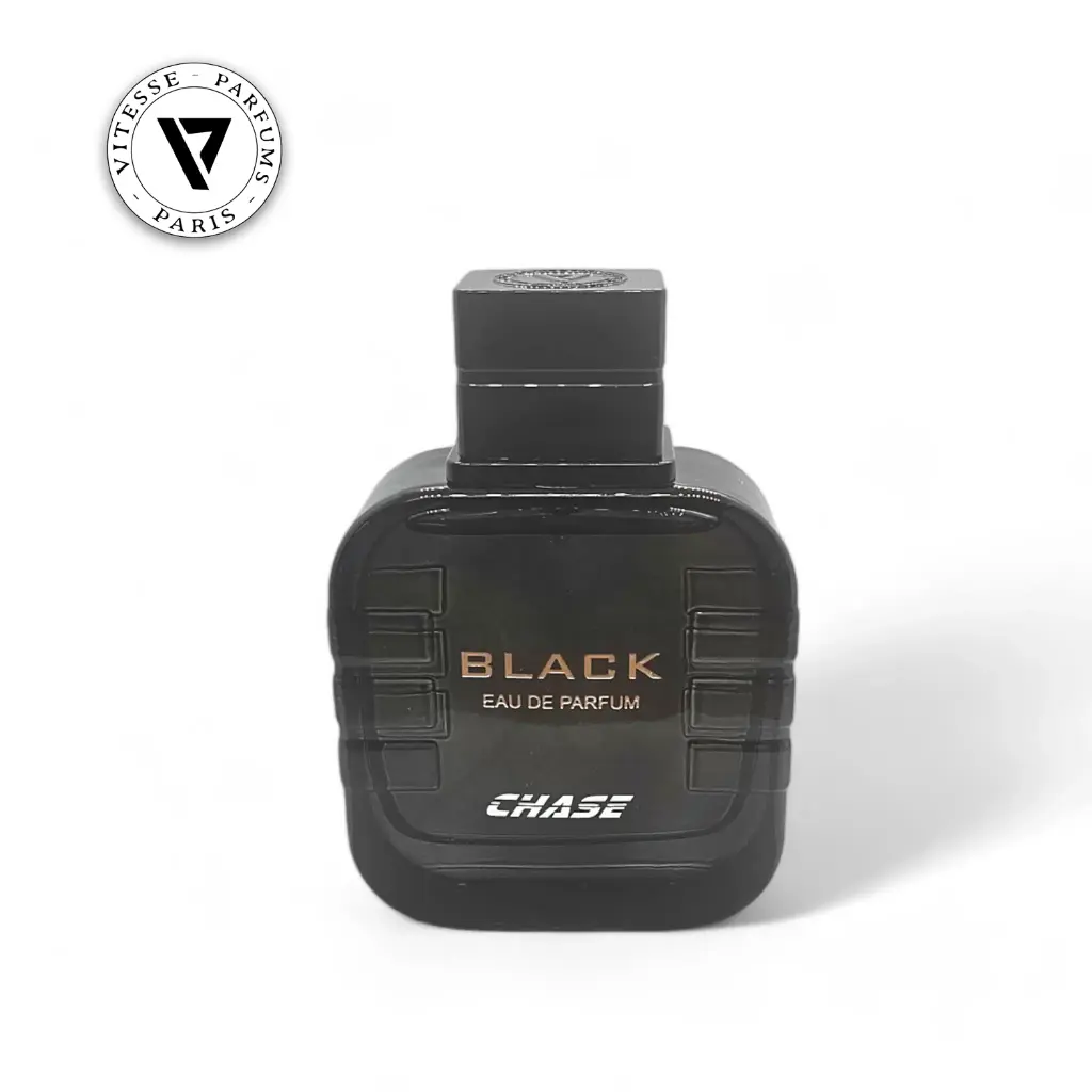 Chase Black 100ml EDP bottle front.webp