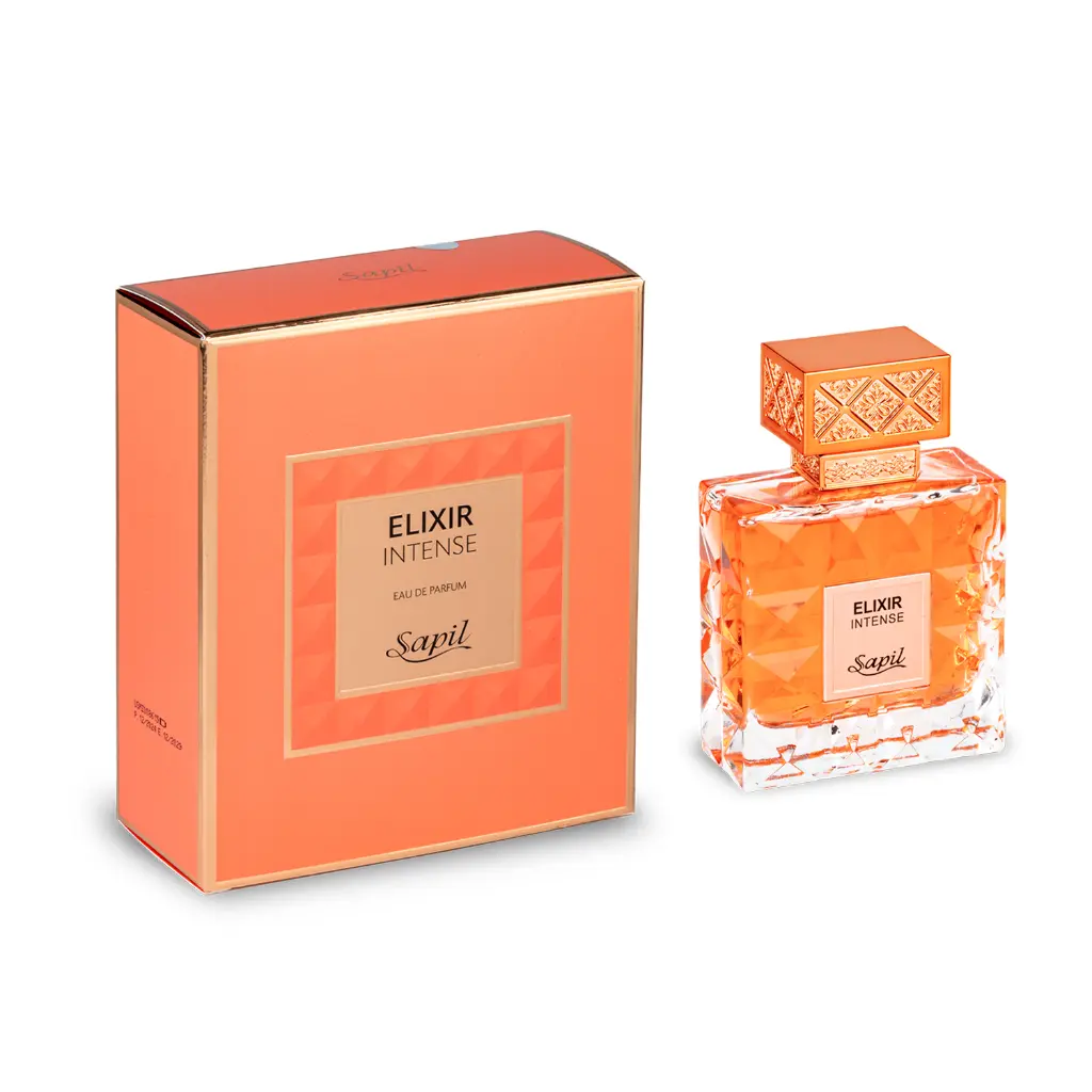 Sapil Elixir Intense 100ml EDP Bottle and box.webp