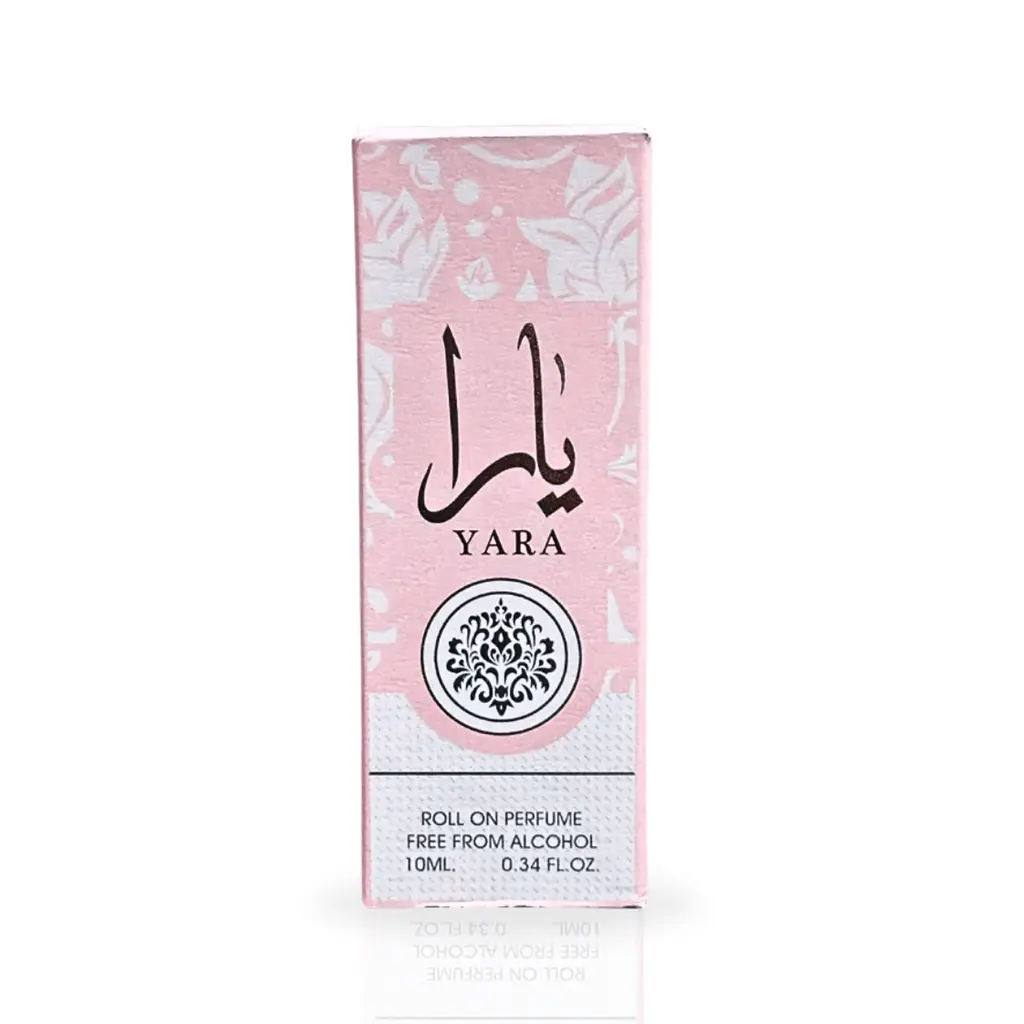 Yara 10 perfume Oil box.webp