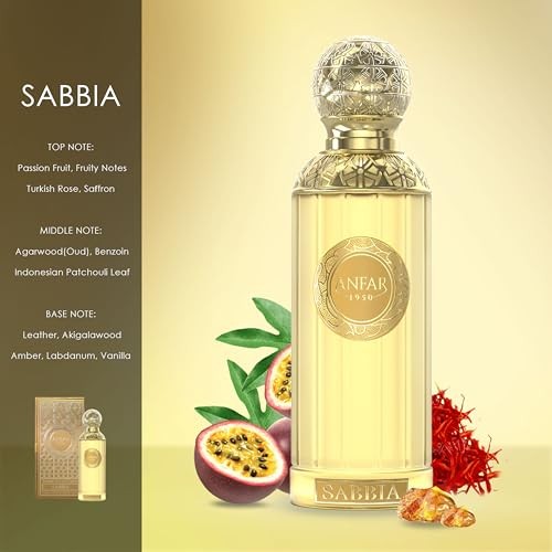 Afar 1950 Sabbia 100ml Extrait Parfum Elements Collection Unisex perfume notes banner