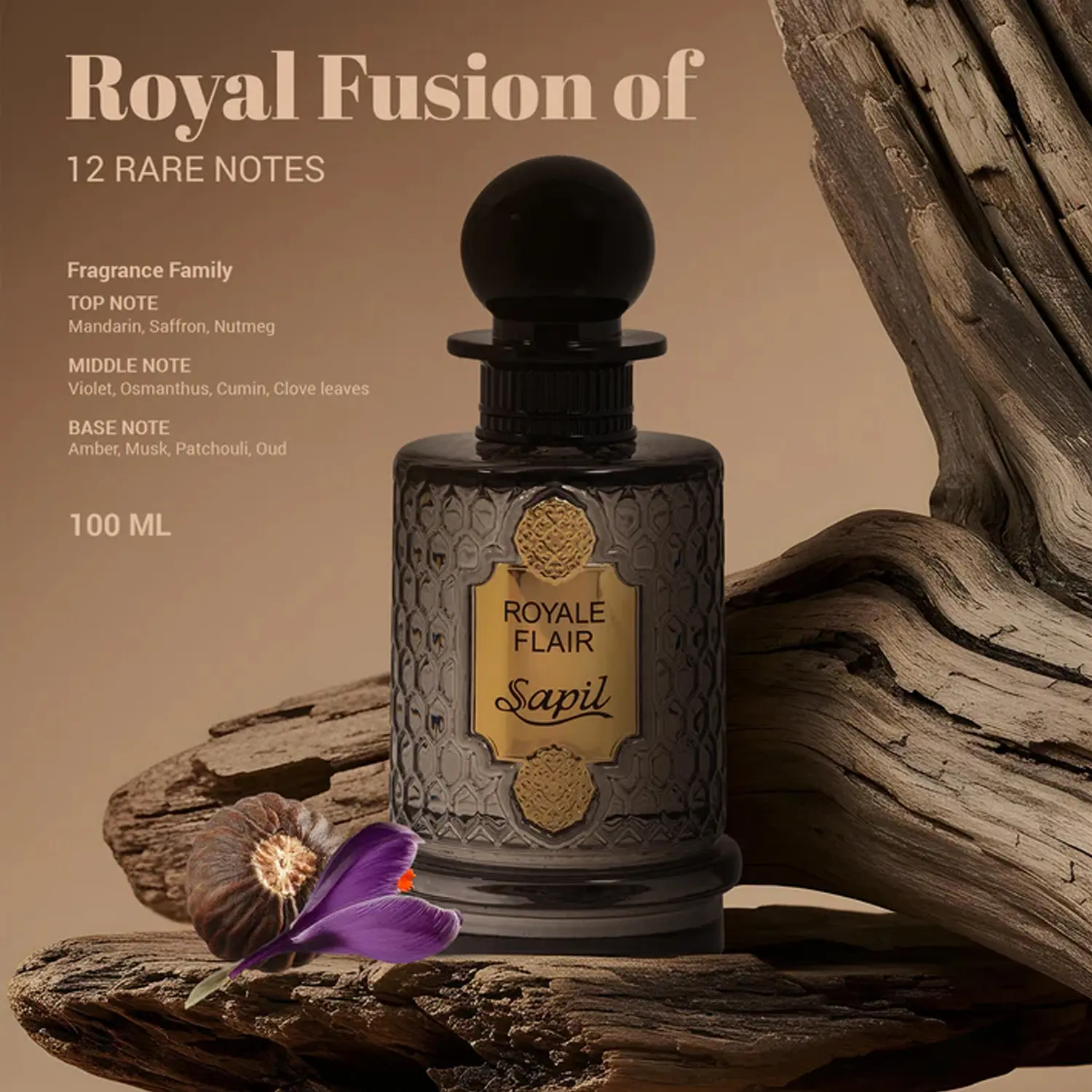 Sapil Royal Flair 100ml EDP_Perfume Notes.webp