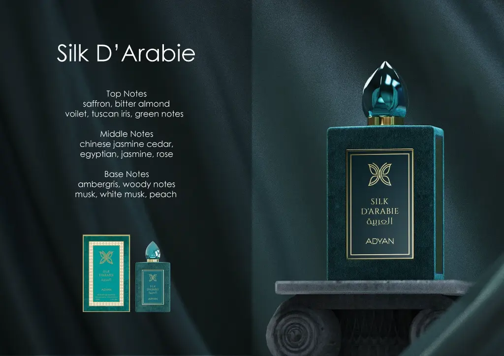 Silk D'Arabie Notes and bottle