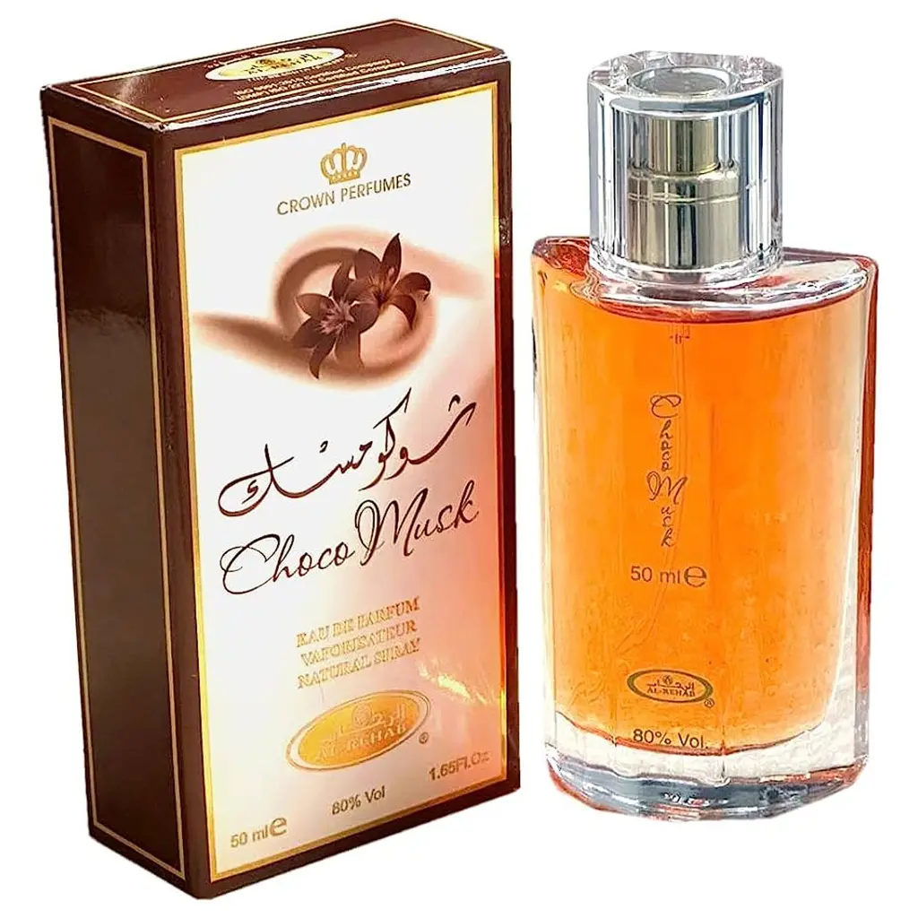 Choco Musk 50ml bottle and box.webp