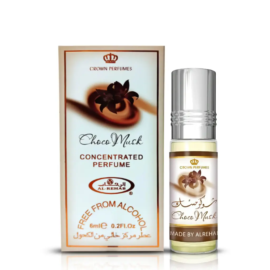 Choco Musk Perfume Roll-On Oil 6ml Al Rehab