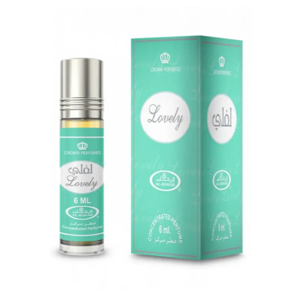 Lovely 6ml Perfume Roll-On Oil Al Rehab 