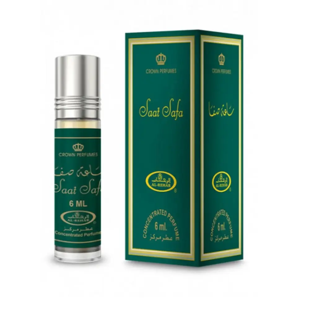Saat Safa 6ml Perfume Roll-On Oil Al Rehab 