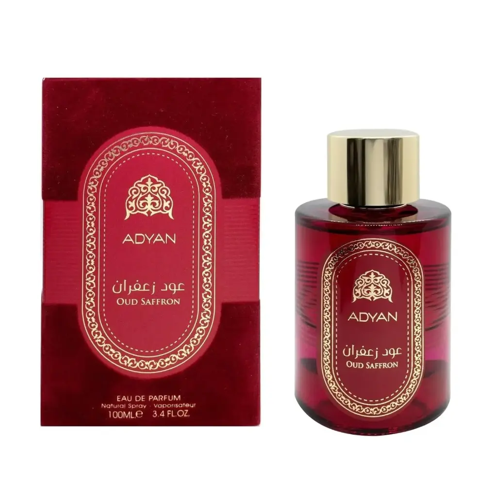 Adyan Oud Saffron Eau  De Parfum- 100ml (3.4Oz)