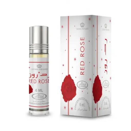 [ST-RED-6ml] Red Rose 6ml Roll-On Oil Al Rehab