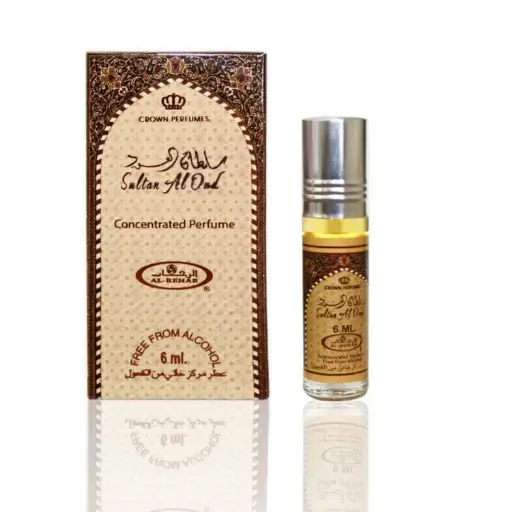 [ST-SULTSND-6ml] Sultan Al Oud 6ml Perfume Roll-On Oil Al Rehab