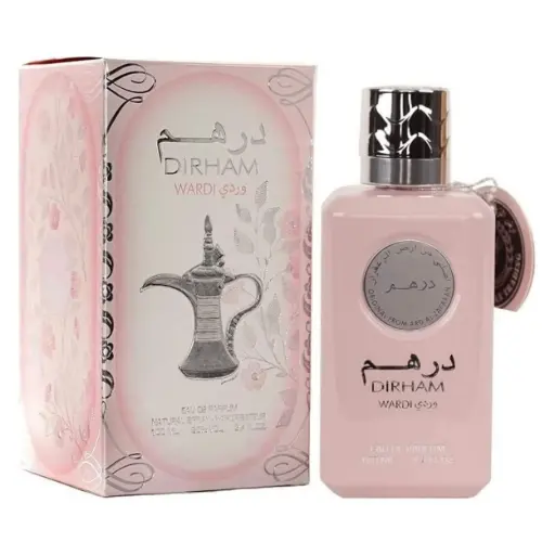 [ST-DIRHAM-PINK-ARD] Dirham Wardi EDP Perfume 100ml Women Ard Al Zaafaran