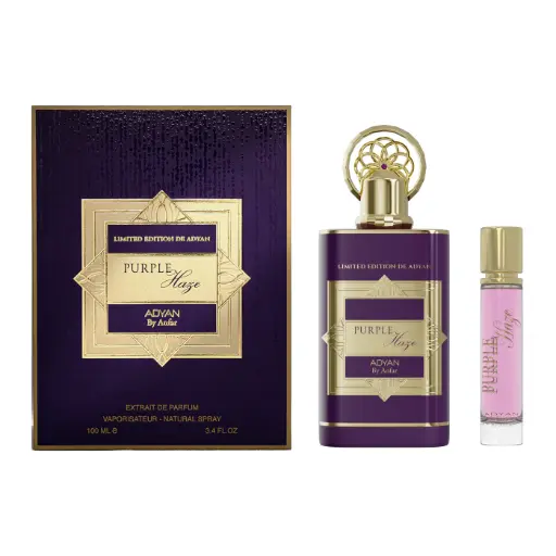 [ST-PURP-HAZ-ADY] Adyan Purple Haze Extrait De Parfum 100ml (3.4Oz) + Travel Decant - Limited Edition